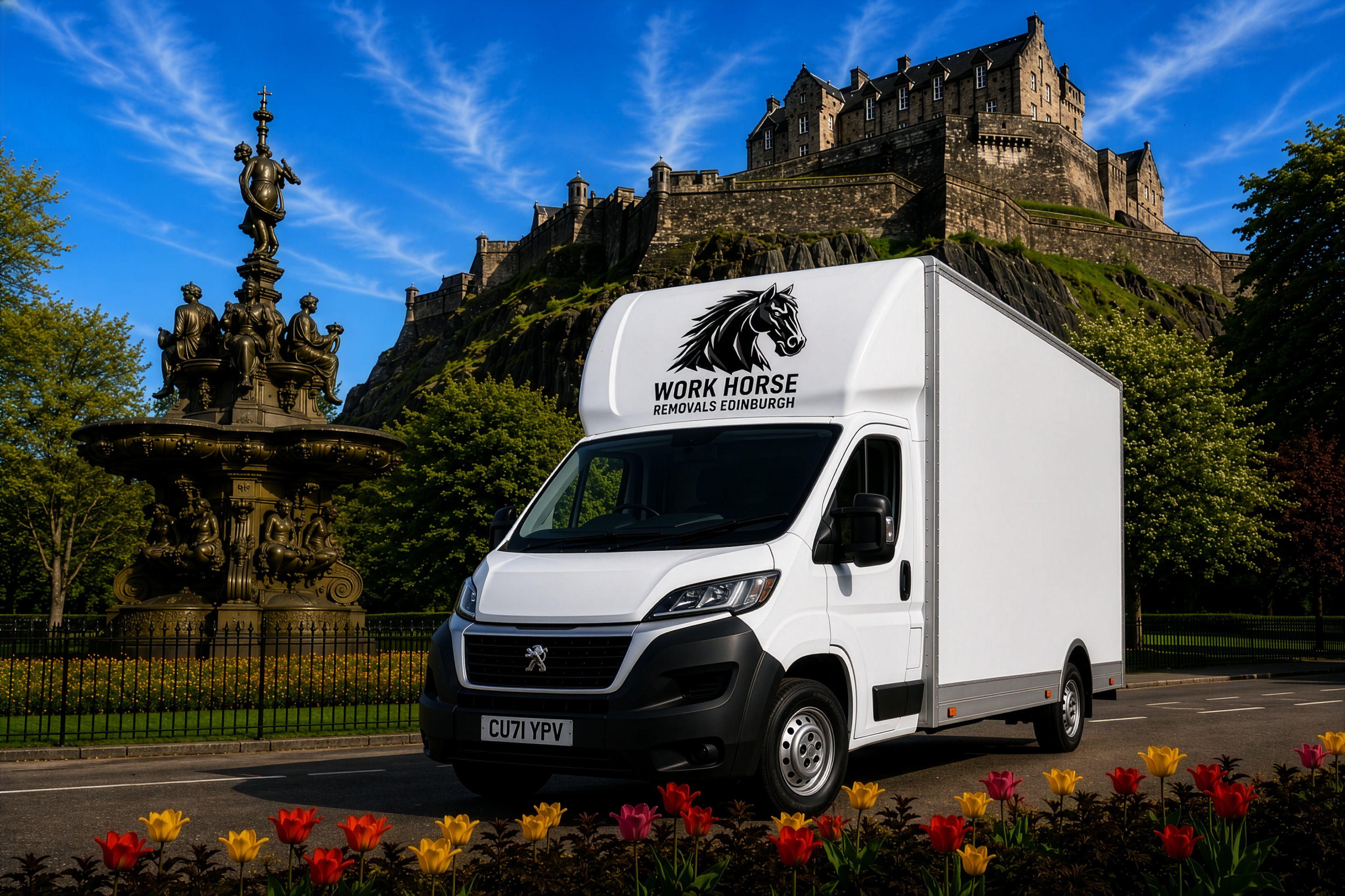 Work Horse Removals Van